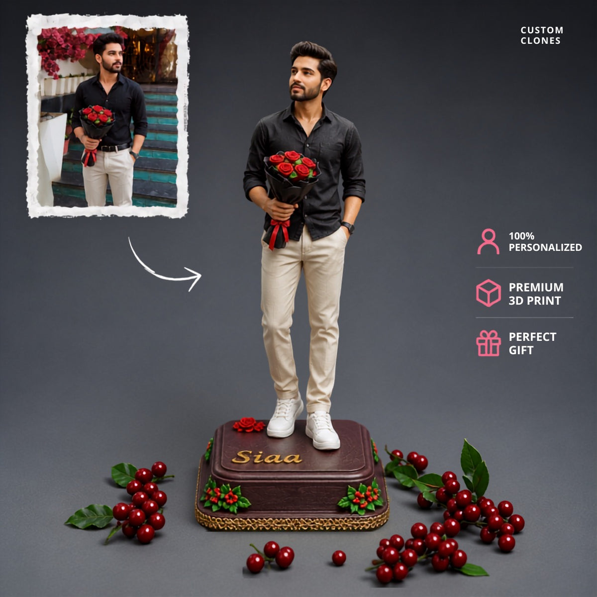 Solo Full Body 3D Miniature